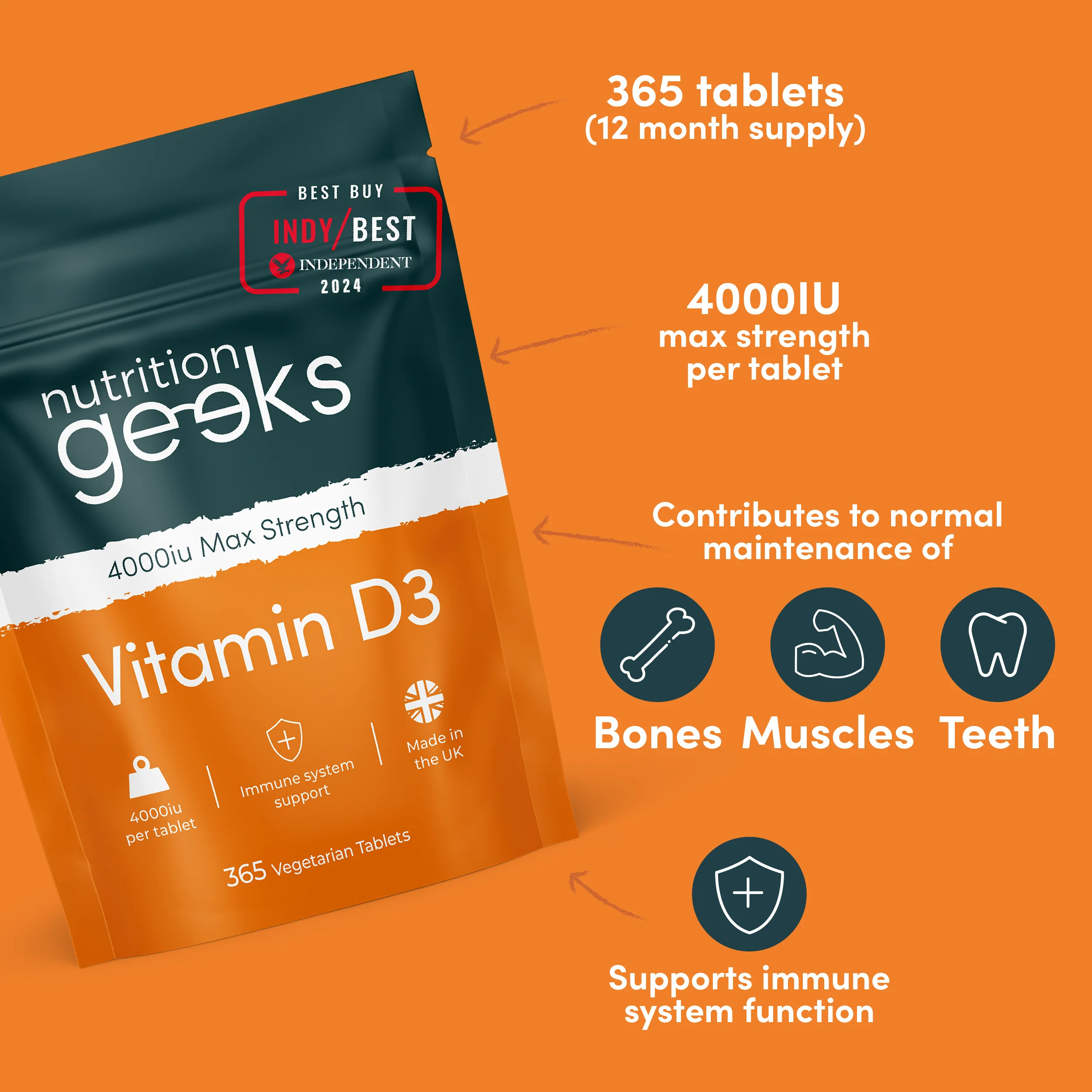 Vitamin D 4000iu Max Strength - Image 3