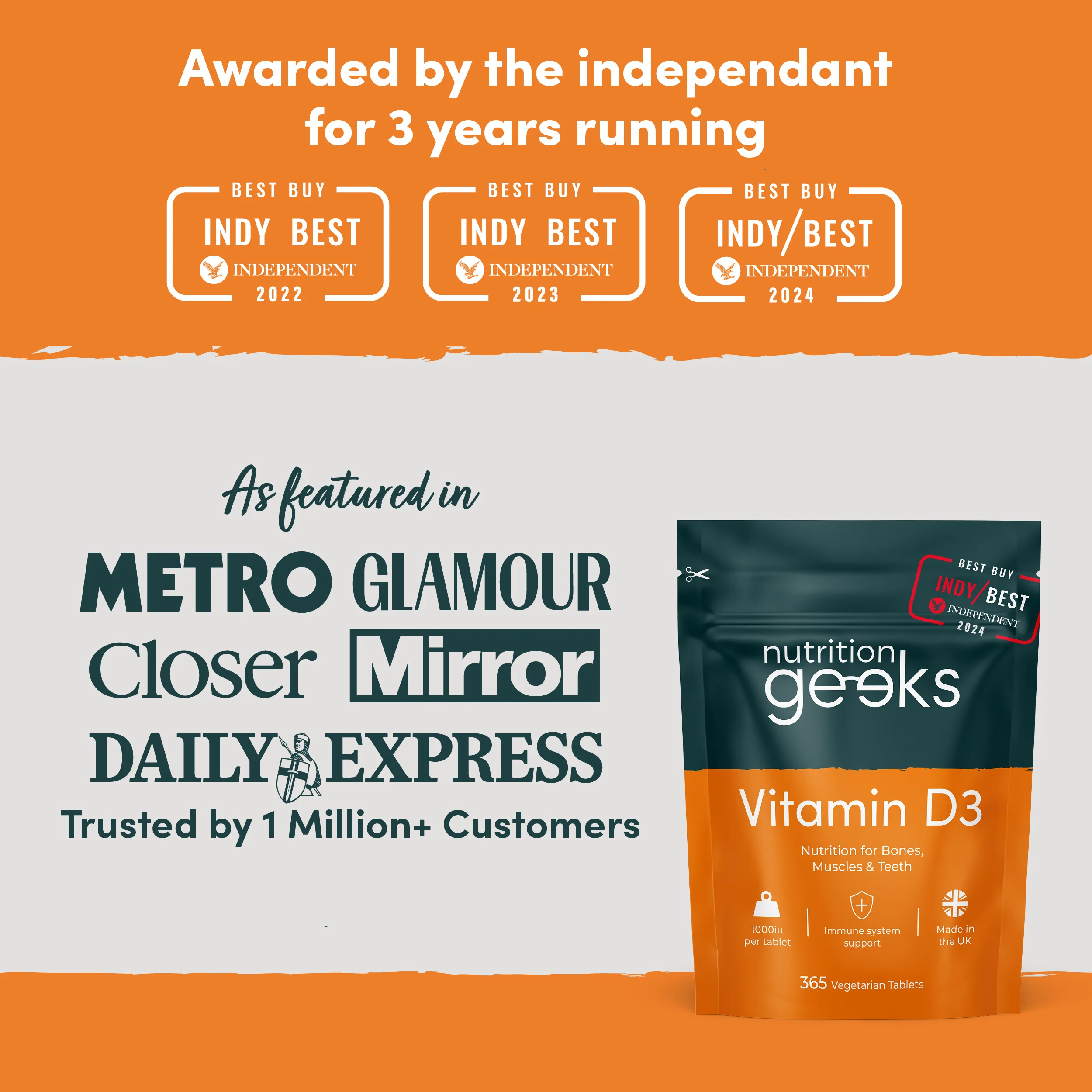Vitamin D 1000iu Optimum Strength - Image 7